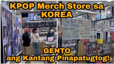 BREAKING GENTO Pinatugtog Sa Isang KPOP Merch Store Sa KOREA Esbi