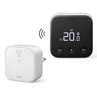 Tado Thermostat Intelligent sans fil X Bridge X Kit de démarrage