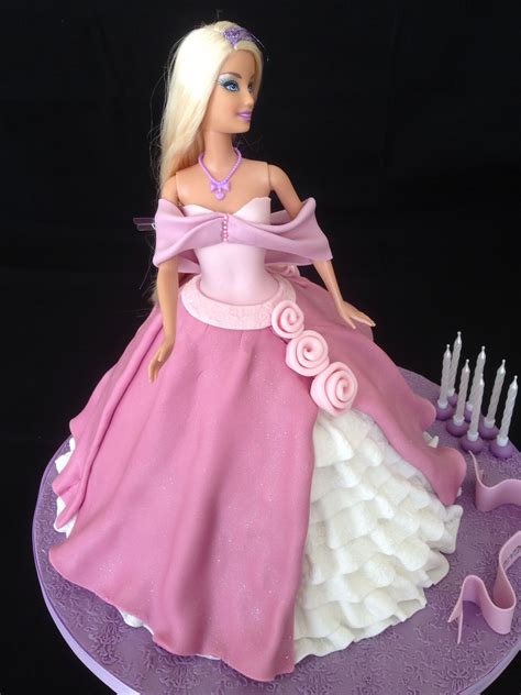 Pink Cinderella Doll Cake - Dusolapan