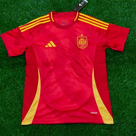 Jual Jersey Spanyol Home Euro Grdeori Premium Impor Hq Baju Kaos