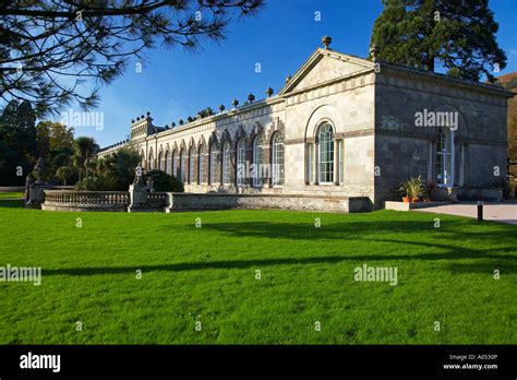 The Orangery In Margam Park Port Talbot Stock Photo Alamy