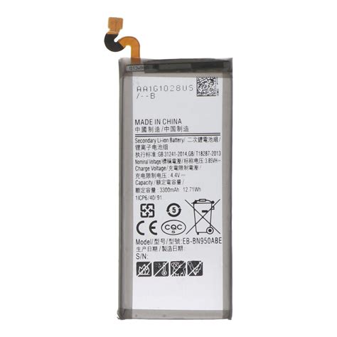 Eb Bn950abe 3300mah Battery Battery Adhesive For Samsung Galaxy Note