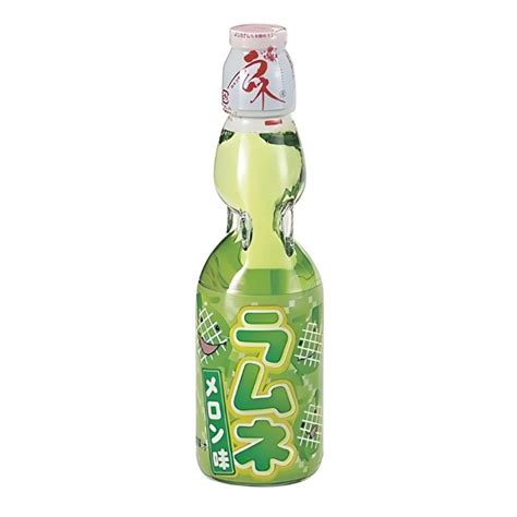 Bebida Ramune Sabor A Melón Hata Kosen 200ml