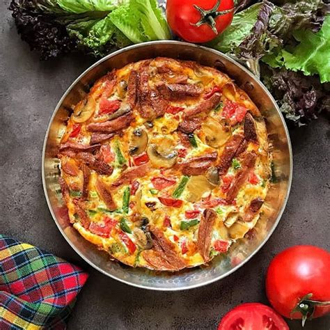 Easy Spanish Omelette Recipe With Vegetables