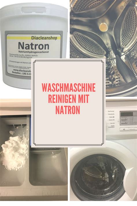 Anwendungen Von Natron Natron Putzen Waschmaschine Reinigen Essig