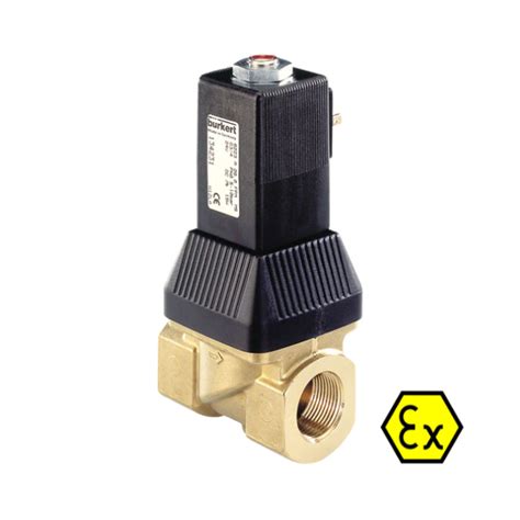 Bürkert Type 6223 Servo assisted 2 way high flow solenoid control