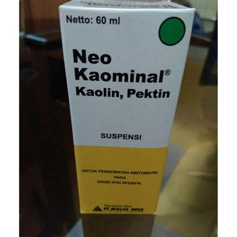 Jual Neo Kaominal Suspensi Syrup 60 Ml Obat Diare Shopee Indonesia