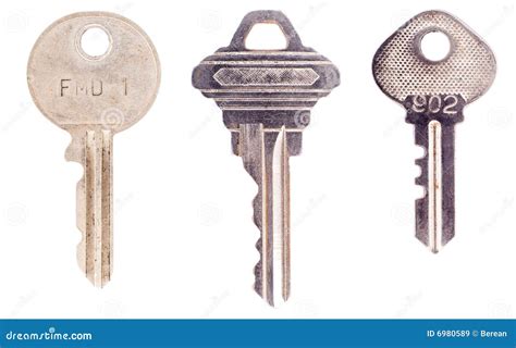 Three Modern Keys Royalty Free Stock Images Image 6980589