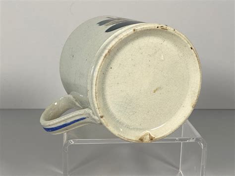 Staffordshire Transfer Childs Mug With Train Bb119
