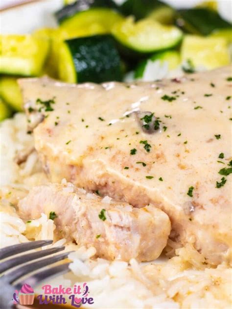 Cream Of Mushroom Pork Chops Bake It With Love