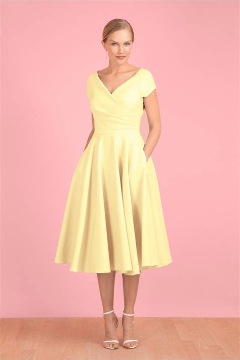 Lemon Coloured Dress - bmp-clown