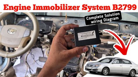 B2799 Engine Immobilizer System Toyota Avalon Complete Solution