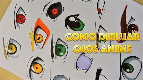 Como Dibujar Ojos De Anime How To Draw Eyes Of Anime Youtube