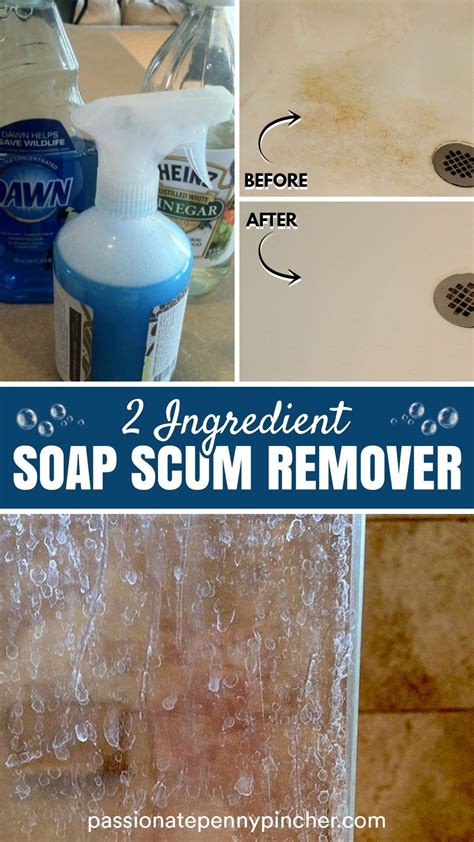 Diy Soap Scum Remover The Best Soap Scum Remover Recipe Recipe In