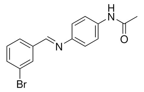 N 4 3 BROMO BENZYLIDENE AMINO PHENYL ACETAMIDE AldrichCPR Sigma