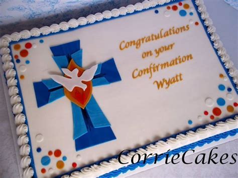 Confirmation Cake By Corriecakes