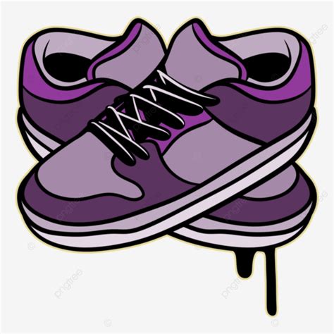 Dibujos Animados De Zapatos Morados PNG Dibujos Arte Dibujos Animados