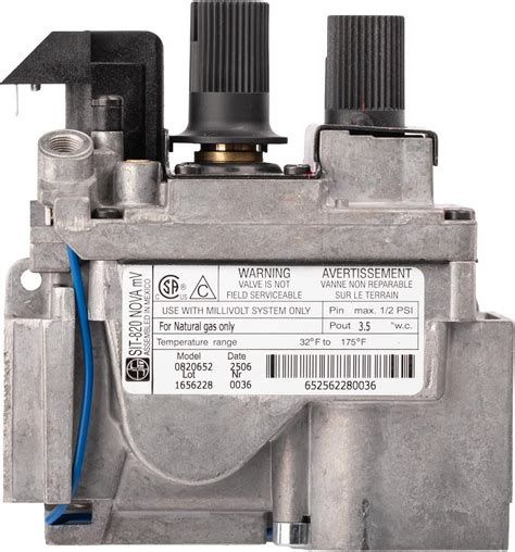 Amazon.com: SIT-820 Nova Natural Gas mV Model 0820652 Replacement