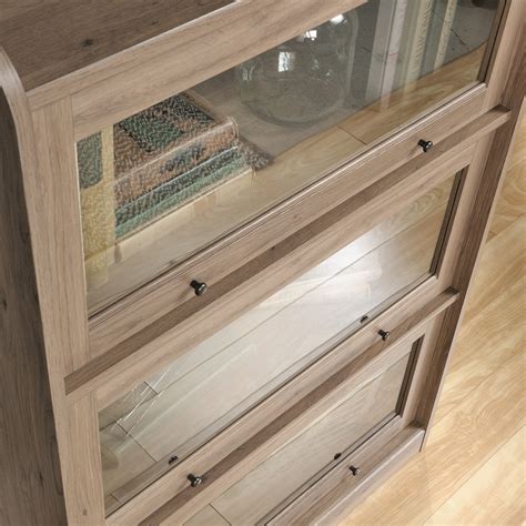 Sauder Barrister Lane 3 Shelf Bookcase Salt Oak Finish