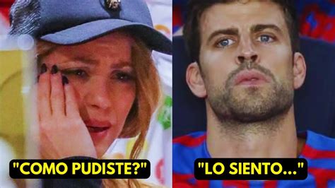 EXCLUSIVA SHAKIRA Se Enteró de la INFIDELIDAD de PIQUÉ mientras su