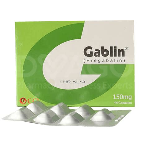 Gablin 150 Mg 14 Capsules - Buy Online at DVAGO®