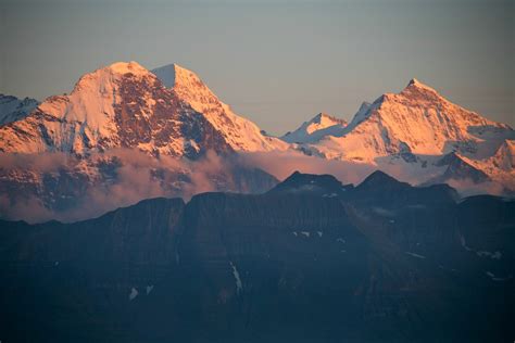 Sunset On Eiger M Nch Jungfrau Bernese Oberland Switze Flickr