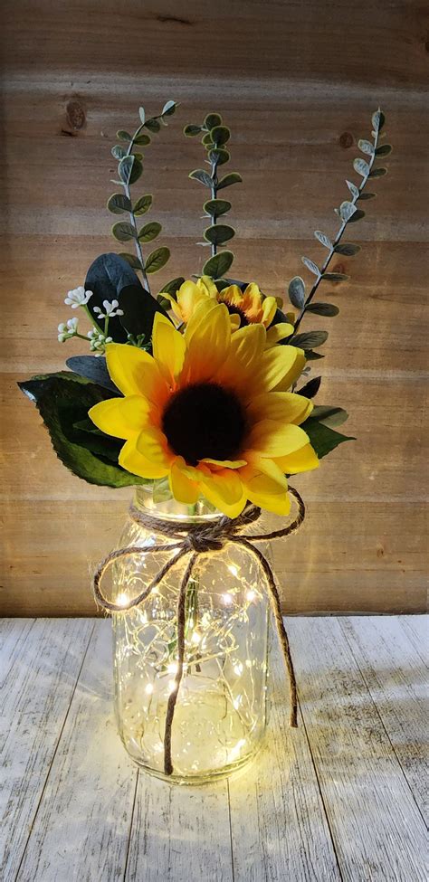 Sunflower table centerpieces – Artofit