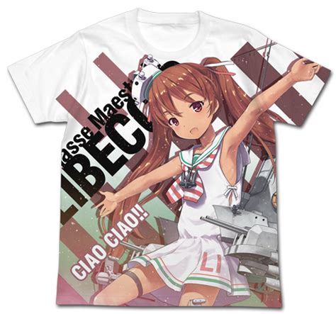 リベッチオ フルグラフィックtシャツ 艦隊これくしょん 艦これ キャラクターグッズ販売のジーストア｜geestore