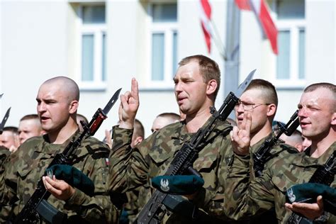 Przysięga wojskowa dobrowolnej zasadniczej służby wojskowej Nowe osoby