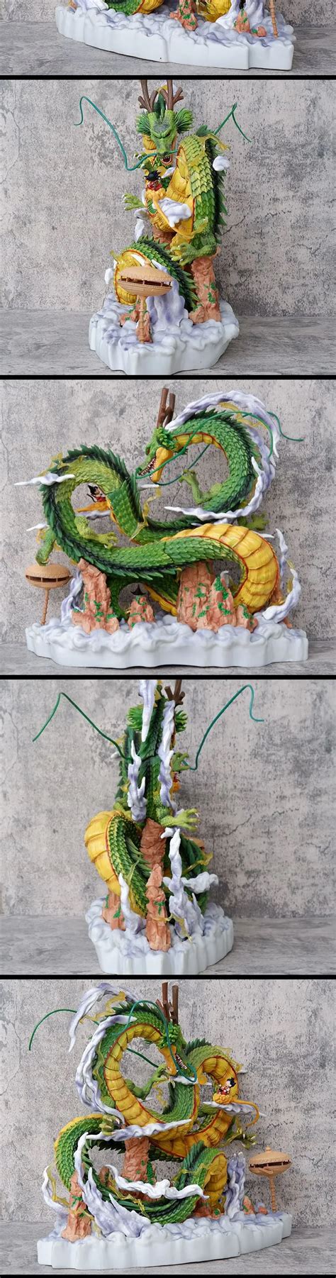 New Arrival Gk Dragon Balls Z Action Figure Big Size Shenron Somersault