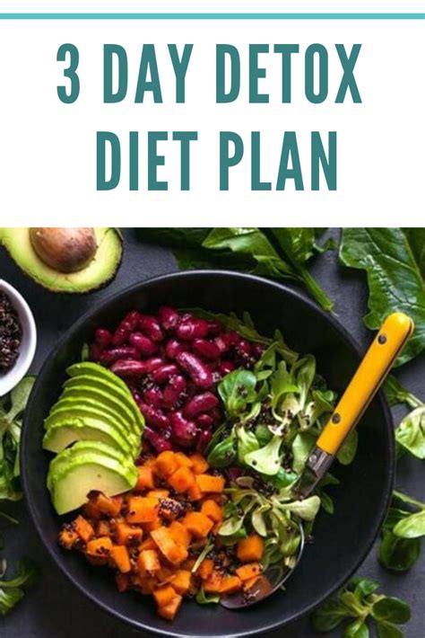 3 Day Detox Diet Plan In 2020 Detox Diet Plan Oatmeal Diet Plan