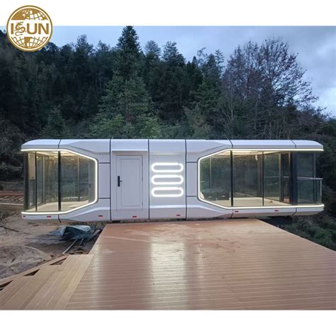 Exotic Prefab Houses Modern Luxury Prefabricated Light Steel Frame