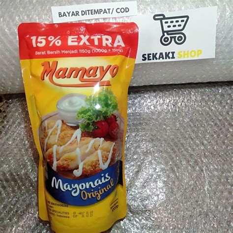 Mamayo Mayonaise Kg G Mayonais Original Mayones Saus Mayo