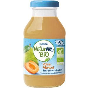 Achat Nestlé Naturnes Bio Boisson Poire Abricot Bio Dés 6 mois 20cl