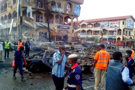 [Photos] Bomb Blast Hits Abuja Shopping Malls - EMAB and BANEX Plaza