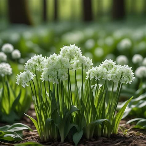 Premium Photo Wild Garlic Flower