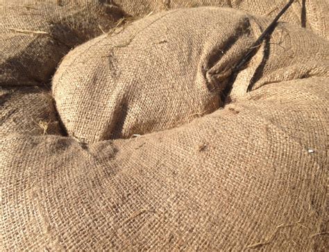 Biodegradable Straw Wattles Eco Friendly Weed Free Fiber Rolls An