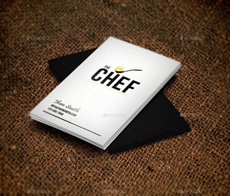 Chef Business Card Template - 25+ Free & Premium Download