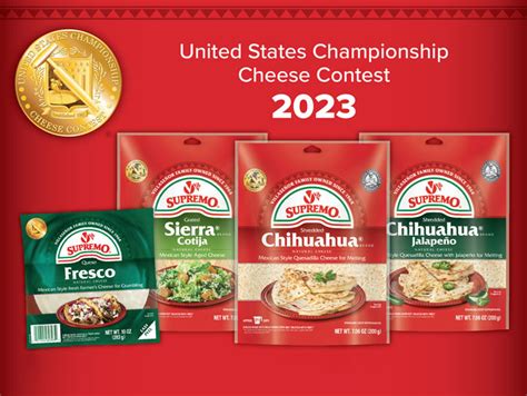 Vandv Supremo Foods Wins Big At Us Champion Cheese Contest With Seven