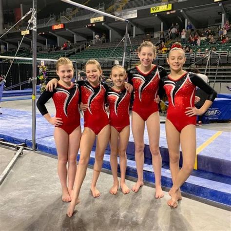 Level 4 And Level 5 Gymnastics Teams Earn A Spot At State Competitions