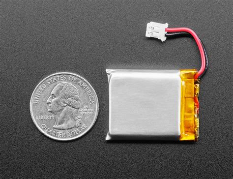 Lithium Ion Polymer Battery With Short Cable V Mah Flickr