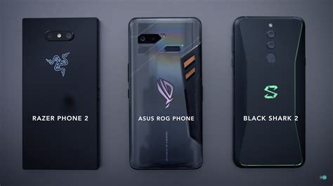 Asus Rog Phone Vs Xiaomi Black Shark Helo Vs Razer Phone Techtictok