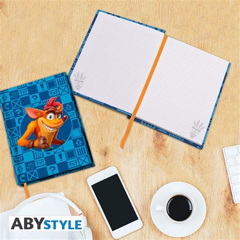 Crash Bandicoot A5 Notebook Crash And Coco X4 Abysse Corp