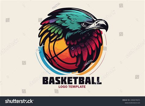 Sports Team Vector Logo Template Eagle Stock Vector (Royalty Free ...