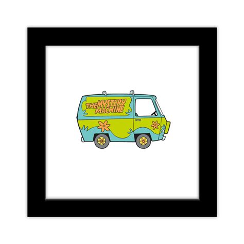 Gallery Pops Scooby Doo Mystery Machine Framed Art Print