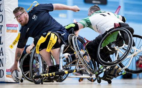 Wheelchair Rugby A Brutal And Growing Sport In Scotland For Paris 2024