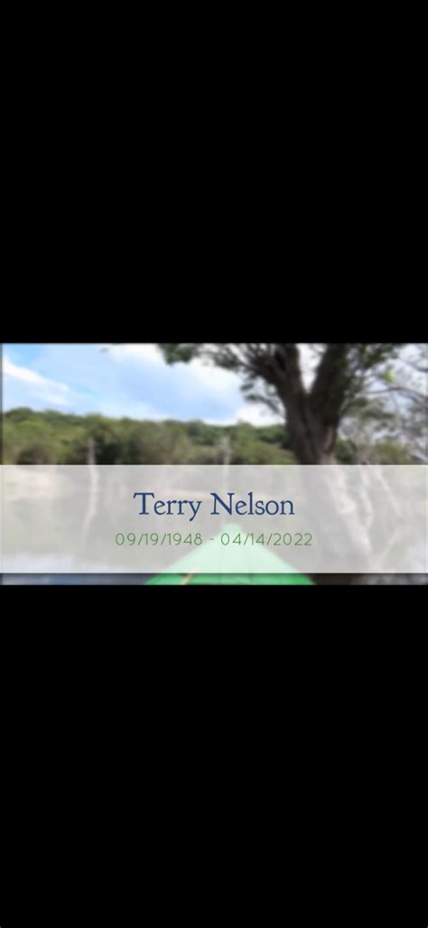 Terry Nelson Obituary Clifford Shoemaker Funeral Home