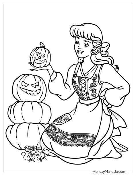 24 Disney Halloween Coloring Pages (Free PDF Printables)