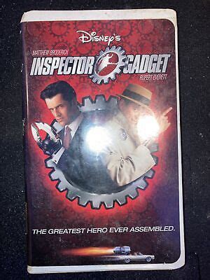 Inspector Gadget Vhs Clam Shell Case Ebay