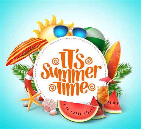 Summertime Vibes Summer Time Banner Design Holiday